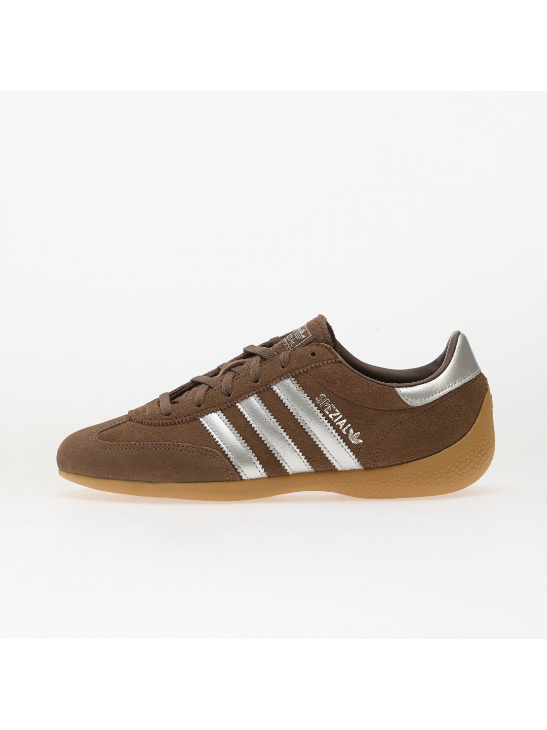 Tenisky adidas Handball Spezial Lo Pro W Earth Strata Silver Metallic Gum EUR 38